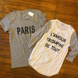 JCrew Tee Bundle sz Small